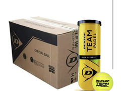 Dunlop Team Padel Ball (24 Pack) Box