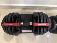 For Sale: Adjustable Dumbbells (Pair) – Like New!