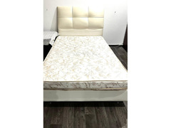 Single cot and mattress for sale