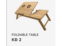 Office Desk, Bookshelf, Foldable Table - 3