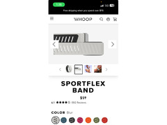 SportFlex band for whoop 4.0