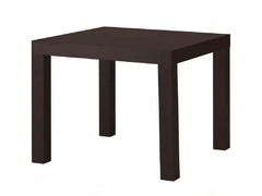 IKEA NEW BLACK SIDE TABLE 55x55 cm