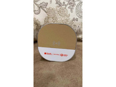 WIRELESS CHARGER WITH DIGITAL CLOCK.