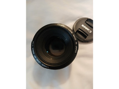 Canon 50mm 1.4 used lens