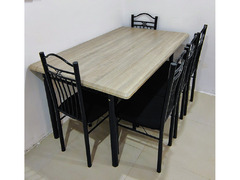 Lightweight Dining Table With 6 Chairs