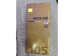 Nikon 105 f2.8G ED VR (Micro Nikkor)