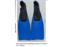 Cressi - Snorkeling Diving Fins - Size 5,5/6,5 (39/40)