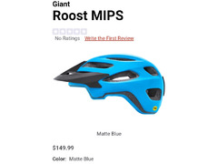 New Giant Roost Helmet MIPS w/Box Original