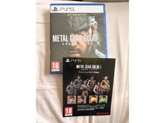 Metal gear solid delta snake eater PS5 PAL