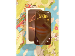 Iphone16 Promax 256 GB desert titanium