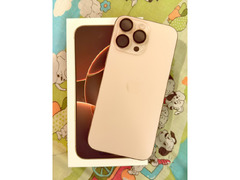 Iphone16 Promax 256 GB desert titanium