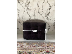 Comfortable Velvet Fabric 2 seater