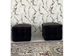 Comfortable Velvet Fabric 2 seater