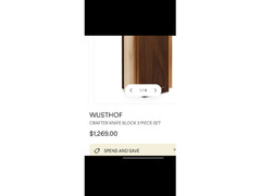 Wusthof Made in Germany Knives Set Limited Chef New