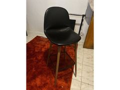 Modern black bar stool 20kd
