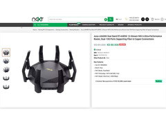 Dual-Band Wi-Fi 6 Router - ASUS RT-AX89X