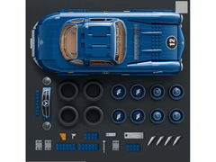 Mattel Brick Shop Hot Wheels Mercedes-Benz 300 SL Building Collectible Set