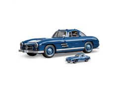 Mattel Brick Shop Hot Wheels Mercedes-Benz 300 SL Building Collectible Set
