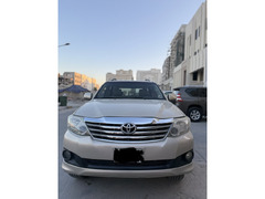 TOYOTA FORTUNER V6 2012 for urgent sale