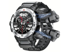 Smart Watch with Wireless Earbuds for Men