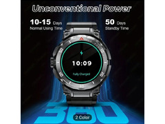 Smart Watch with Wireless Earbuds for Men