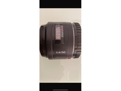 Sony A mount 50mm/F1.4