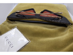 GUCCI Hollywood Forever Crystal Mask Sunglasses