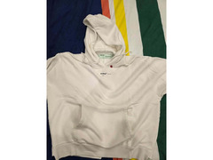 Off White Temperature 2018 White Hoodie XL