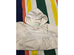 Off White Temperature 2018 White Hoodie XL