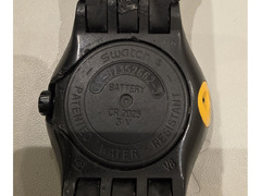 Swatch Watch Vintage Face The Moutain Fun Snowpass Snowboard SULB101