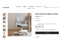 Adjustable Kids Desk Chair (2 units)