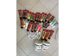 Large Lot of Acrylic Paint (130+ Items)