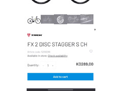 2023 Trek FX2 Hybrid Disc Bike Extreme Sports