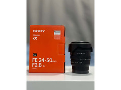 Sony FE 24-50mm f/2.8 G Lens