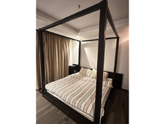 Rosewood Canopy Bedroom Set