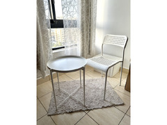 IKEA TABLE+CHAIR+CARPET