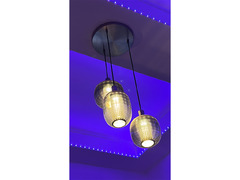 Modern Hanging LED Lights (Color Changing) – 70 KD for both