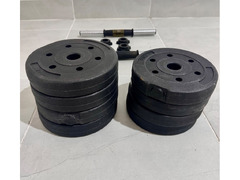 15KG Adjustable Dumbbell Set + Gym Gloves