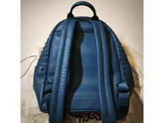 MCM Studded Swarovski Leather Backpack