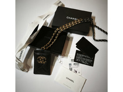 Chanel 19 Badge Holder on Chain