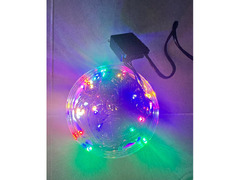 Christmas Tree Set (180 cm) + Ornaments + 200 LEDs Illumination Decorative Lighting