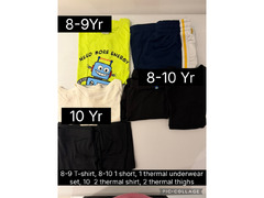 Boys’ clothing in excellent condition, gently used and very well cared for 👌