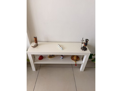 Ikea shoe rack, console table and step stool