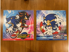Sonic Adventure 1 & 2 Vinyl Records - Brand New Sealed