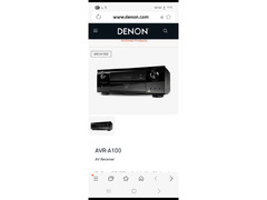 Defnitive Technology mythos ST and Denon AVR