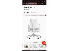 HERMAN MILLER SAYL CHAIR 110KWD