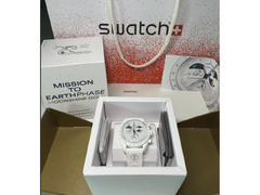 Omega x Swatch Bioceramic Mission to Earthphase Moonshine Gold (Cold Moon Snoopy)
