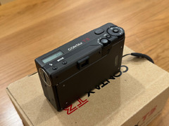 Contax T3 Double Teeth Titanium Black 35mm Film Camera - Top Mint Boxed