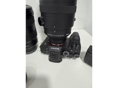 Sony A7R IV and 5 Lens Full Set