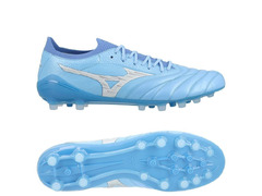MIZUNO MORELIA NEO IV BETA MADE IN JAPAN AG UNITY SKY - CELESTE/WHITE/ULTRAMARINE